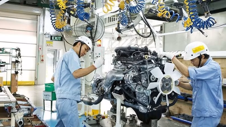 Vietnam's GDP growth reaches about 8% in 2022. (Photo: VNA)