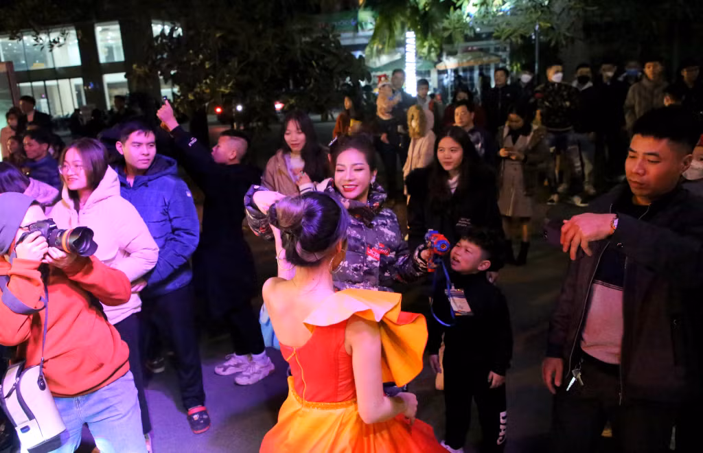 Together dancing