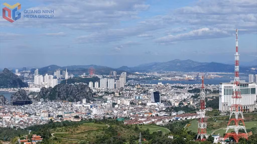 A corner of Quang Ninh's urban landscape today.