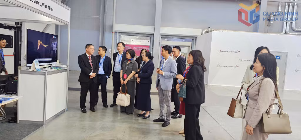 The Quang Ninh delegation attends INNOPROM 2026 in Russia.