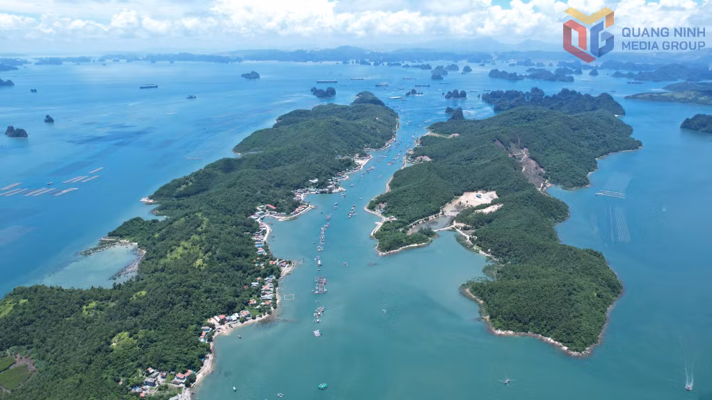 Cong Dong–Cong Tay island area, once home to a dense concentration of ancient pagodas and Buddhist stupas. 