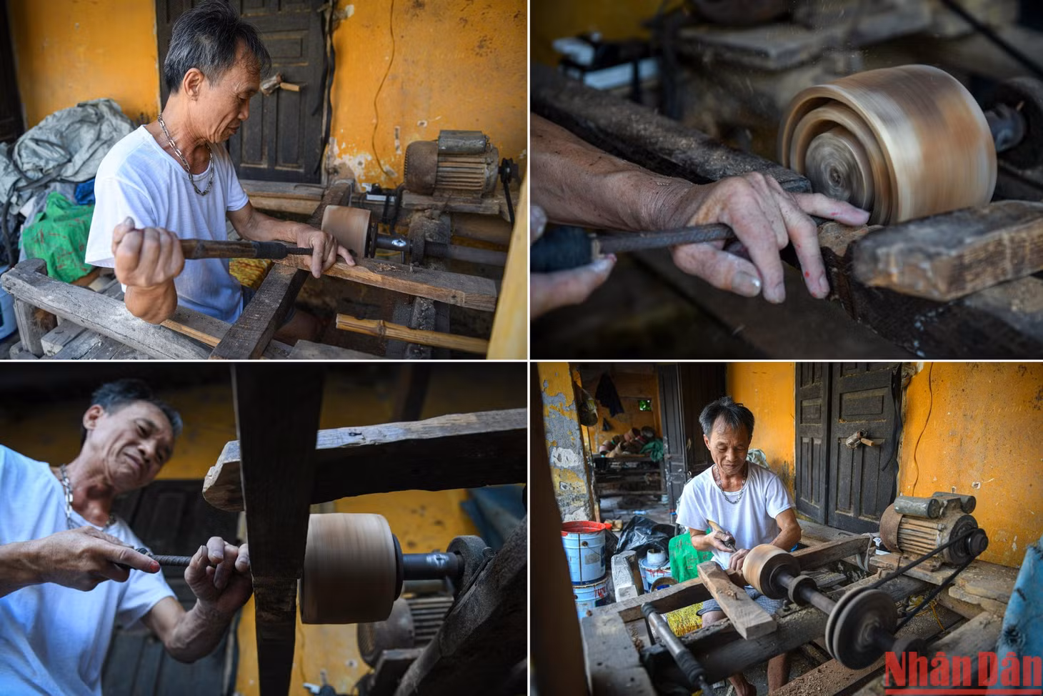 Machines help to save a considerable amount of material and time.