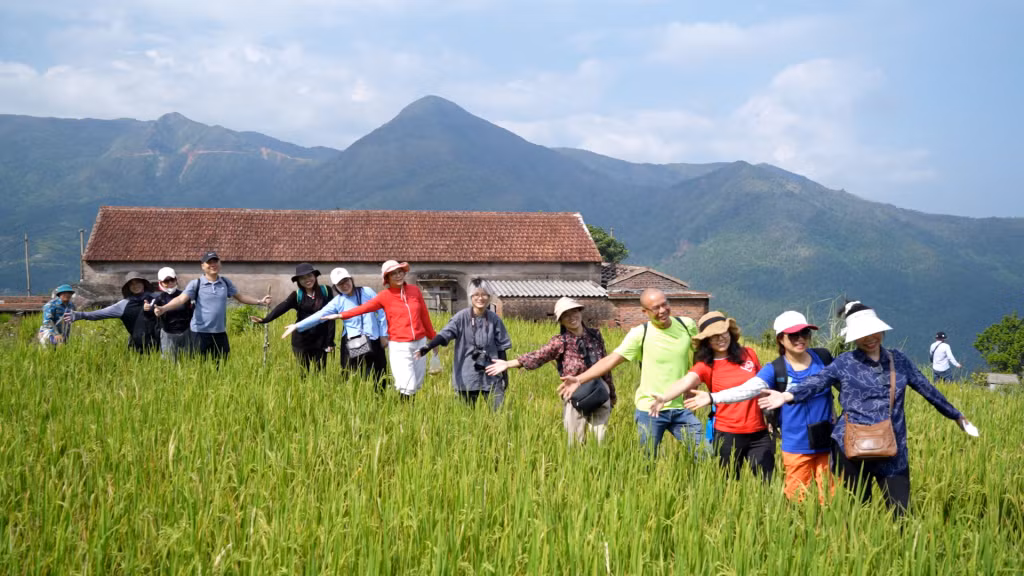 The best way to discover Binh Lieu is by trekking through the mountains, terraced fields, and Dao villages