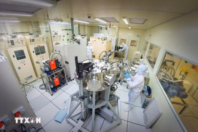 The nano research lab at the Vietnam National University, HCM City. (Photo: VNA)