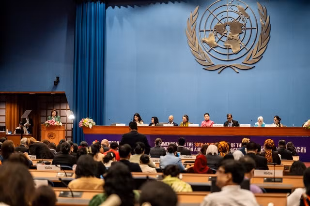 An overview of the Asia-Pacific Ministerial Conference on the Beijing+30 Review, which took place in Bangkok, Thailand. — Photo courtesy of the UN Women