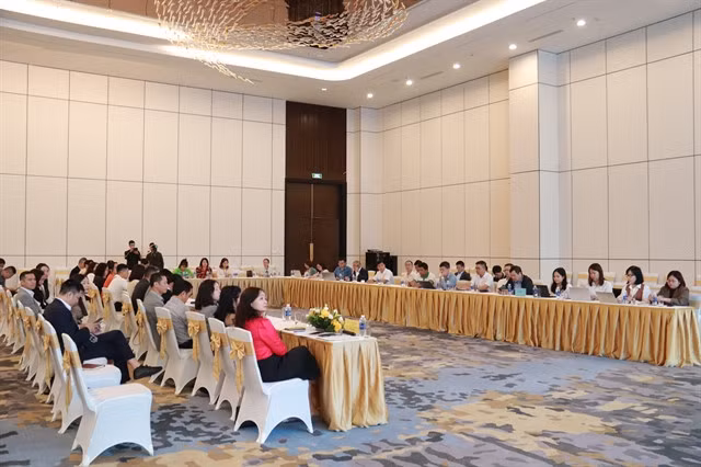 Speakers and attendees at the Golden Autumn Fair 2025. — VNS Photo