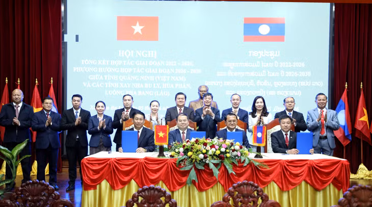 Conference on reviewing cooperation results between Quang Ninh Province (Vietnam) and Northern Lao Provinces ảnh 1 Conference on reviewing cooperation results between Quang Ninh Province (Vietnam) and Northern Lao Provinces ảnh 1