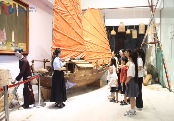 Visitors take part in the “Night at the Museum - A Heritage Journey” tour.