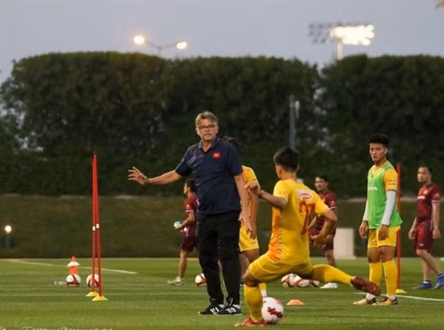 French Phillipe Troussier will have his first tournament as head coach of the U23 Việt Nam at the Doha Cup from March 22-29. — Photo courtesy of the VFF