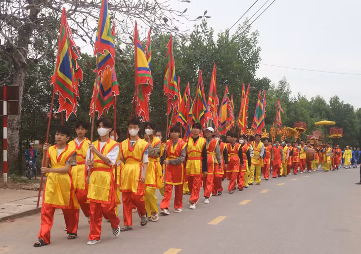 The procession ritual