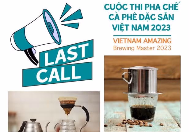 Banner introducing the ietnam Amazing Brewing Master 2023 (Photo: Vietnam Amazing Cup)