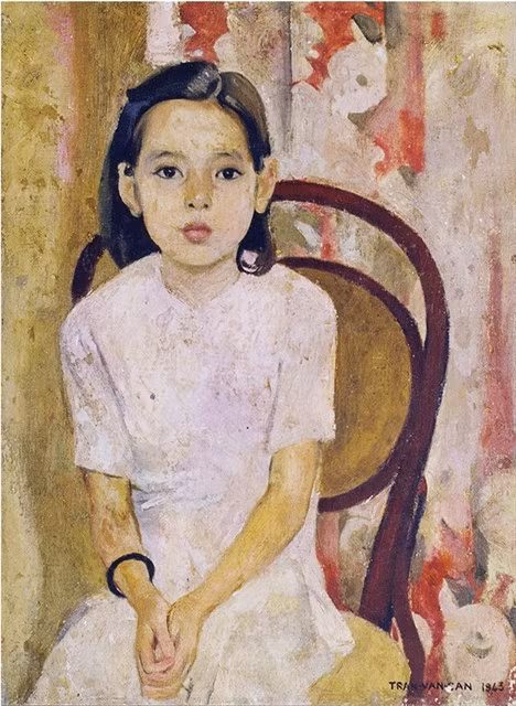 Em Thúy (Little Sister Thúy) by artist Trần Văn Cẩn in 1943.