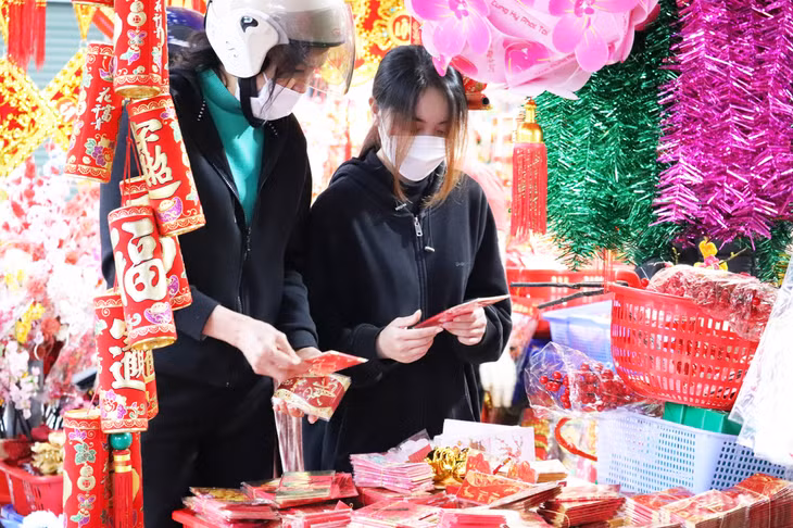 Envelopes of lucky money 