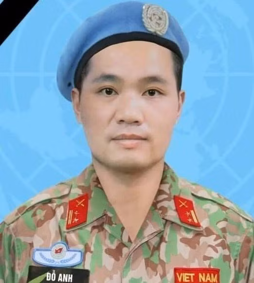 Lt. Col. Do Anh passed away at 6am on January 6, 2022 (local time) at the field hospital No. 3 in Nakasero, Kampala, Uganda. (Photo: VNA)
