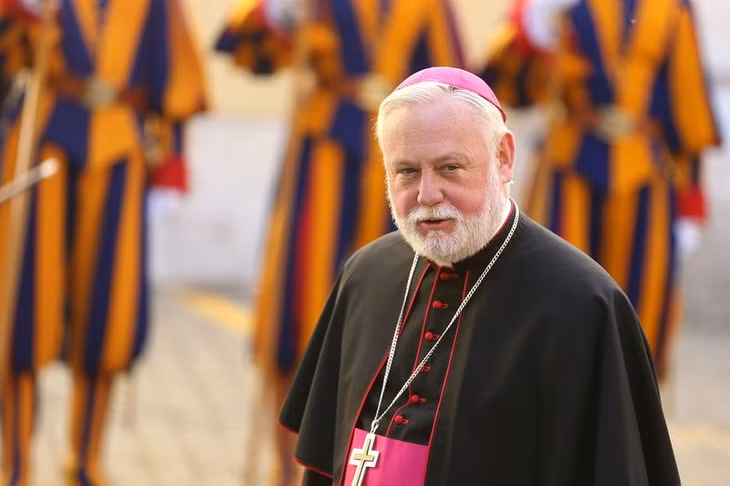 Archbishop Paul Richard Gallagher, Secretary for Relations with States and International Organisations of the Vatican. (Photo: cgvdt.vn)