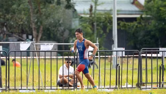 National champion Vũ Đình Duân will compete in the first Aqua Warriors Hạ Long Bay, on April 14 in Quảng Ninh Province. — Photo courtesy of Đình Duân