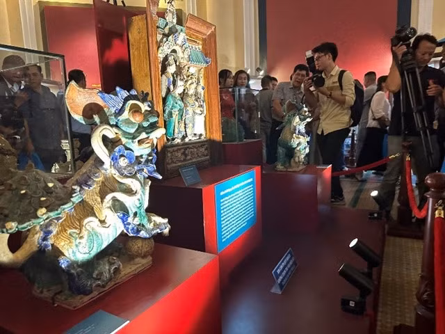 LIVING HISTORY - HCM City’s 17 museums attracted 3 million visitors last year. Many exhibitions, showcases, and online displays featuring Việt Nam’s history and culture in different periods are offered. Photo courtesy of HCM City Museum of History.
