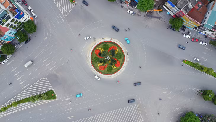 Like a flower from above