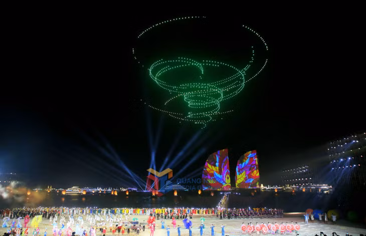 Splendid drone light show