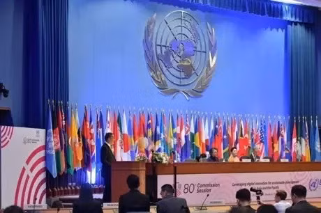 At the ESCAP’s 80th annual session in Bangkok, Thailand (Photo: VNA)