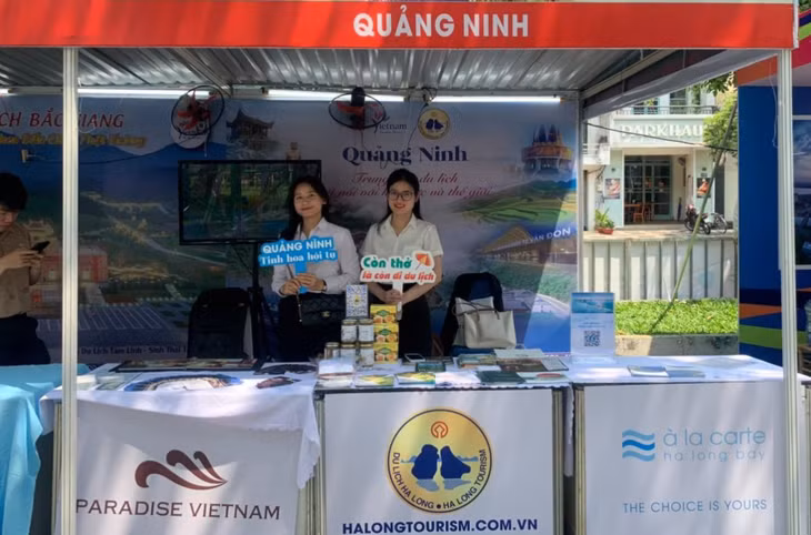 Quang Ninh's booth at the 19th HCM City Tourism Fair