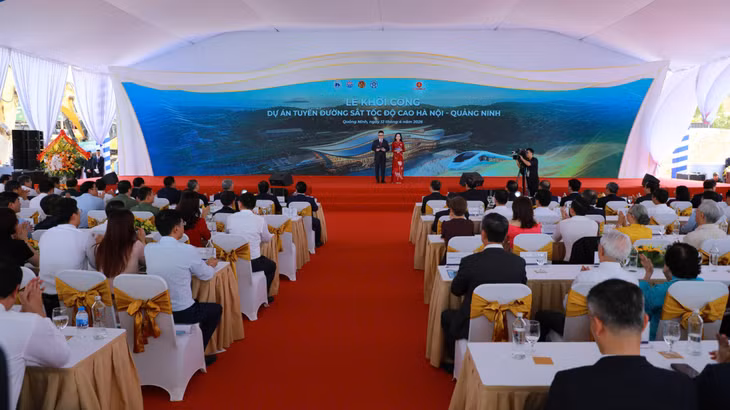 Hanoi–Quang Ninh high-speed railway project kicks off ảnh 2 Hanoi–Quang Ninh high-speed railway project kicks off ảnh 2