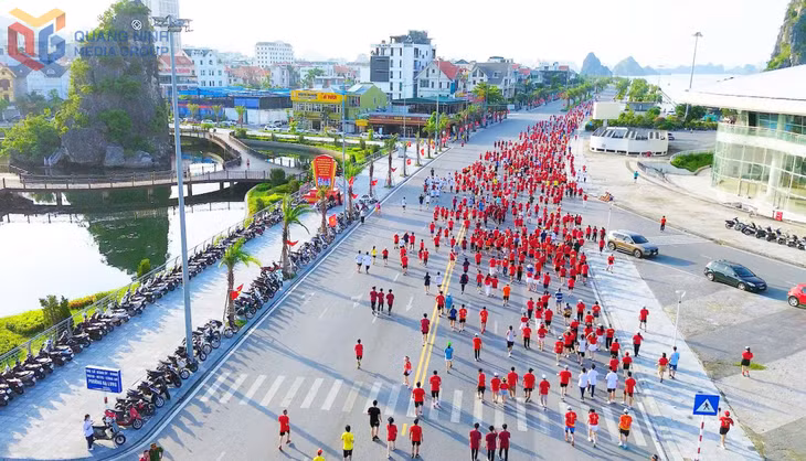 In Quang Ninh, the program will be held simultaneously with other localities nationwide from 6 am to 7.30 am on August 16, 2025 on Tran Quoc Nghien road.