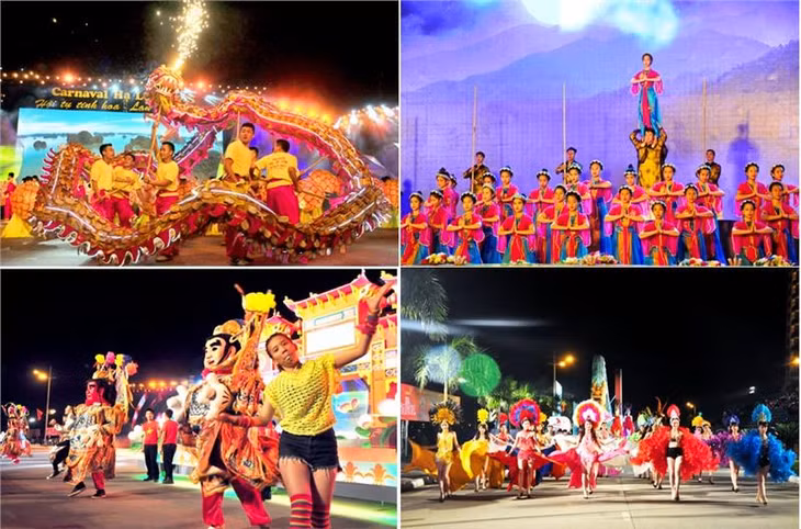 Ha Long Carnival is a story structured by historical, artistic, legendary, open and natural elements