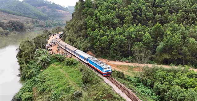 A part of the north-south railway. Việt Nam will develop a north-south high-speed railway project with a total investment of about US$67 billion. —VNA/VNS Photo