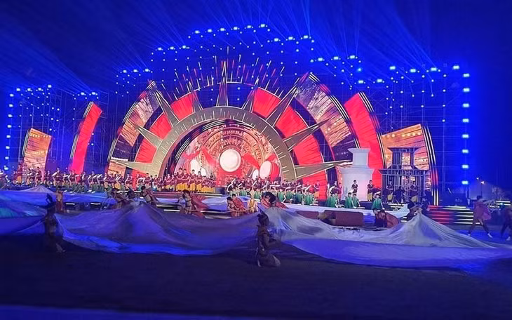 The opening ceremony of the 9th National Games.