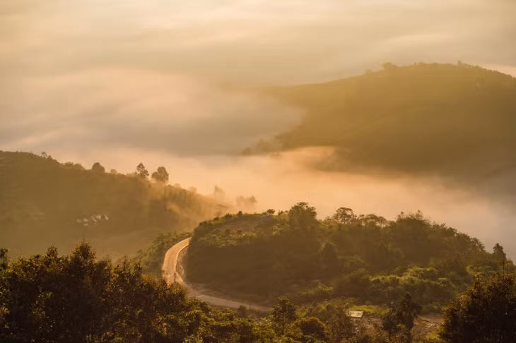The lure of clouds in mountain pass near Da Lat ảnh 1 The lure of clouds in mountain pass near Da Lat