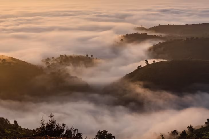 The lure of clouds in mountain pass near Da Lat ảnh 5 The lure of clouds in mountain pass near Da Lat