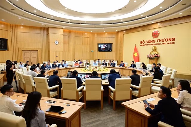 A view of the meeting. — Photo from the Ministry of Industry and Trade