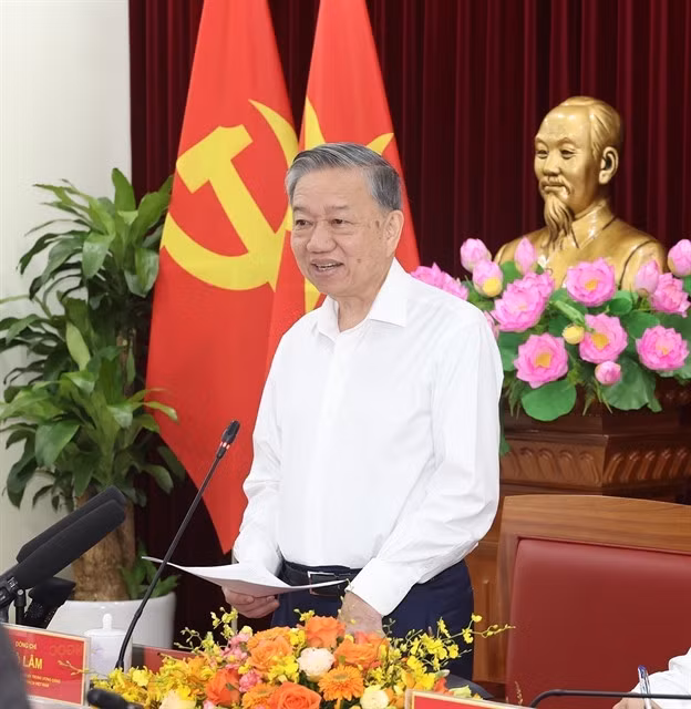 General Secretary of the Communist Party of Việt Nam Central Committee Tô Lâm. — VNA/VNS Photo