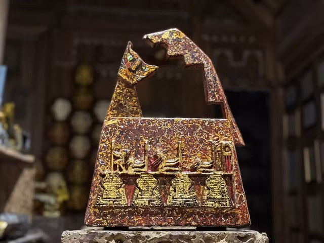 HONOURED: Phát's original artworks have made a great impression on Vietnamese and international art lovers in recent years.— Photo courtesy of the artist