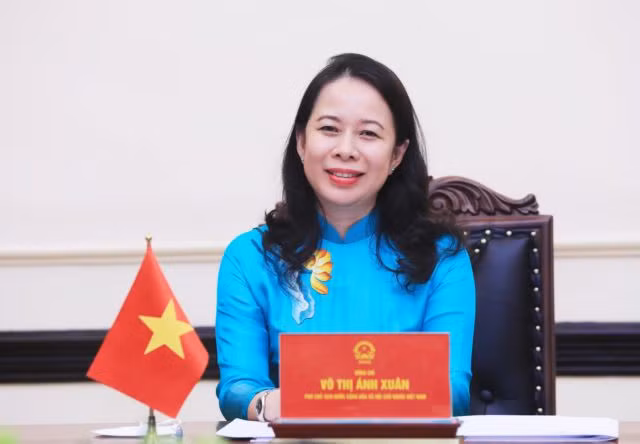 Acting president of Việt Nam Võ Thị Ánh Xuân. —VNA/VNS Photo Lâm Khánh