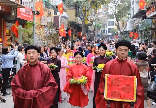 The first months of 2023 is the peak festive season (Photo: VNA)