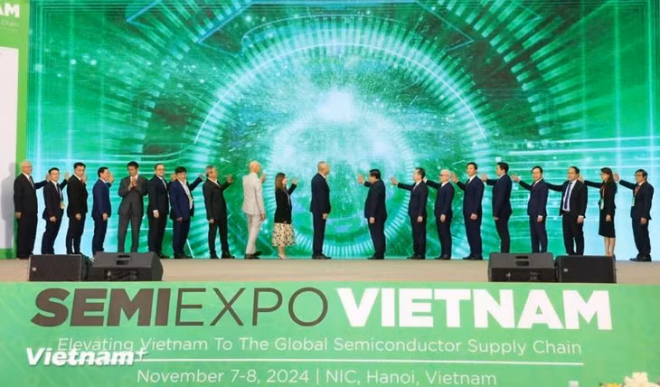 SEMIExpo Vietnam 2024 launched on November 7 (Photo: VietnamPlus)