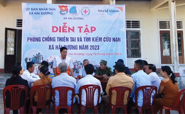 A simulation session that reflects World Vision's locally-led anticipatory action.