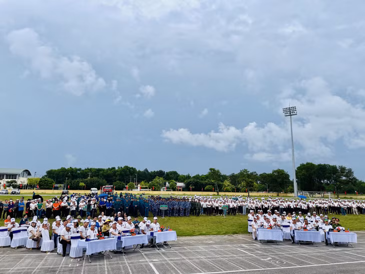 The launching ceremony