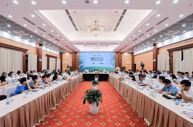 Participants at the 2025 agricultural forum. - VNA/VNS Photo