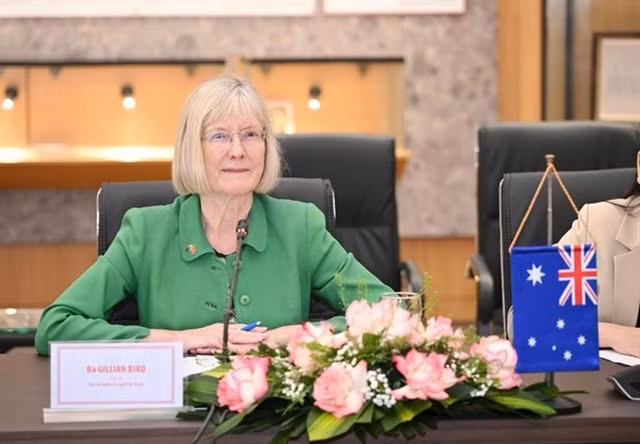 Newly appointed Ambassador of Australia to Vietnam Gillian Bird — Photo courtesy of Ministry of Industry and Trade
