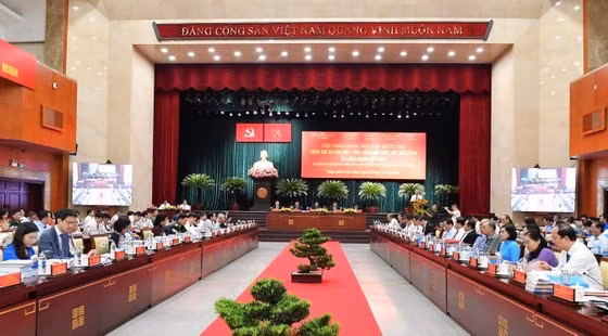 A national conference was organised yesterday in HCM City to celebrate the 100th birthday of late Prime Minister Võ Văn Kiệt. Photo courtesy of the HCM City Press Centre