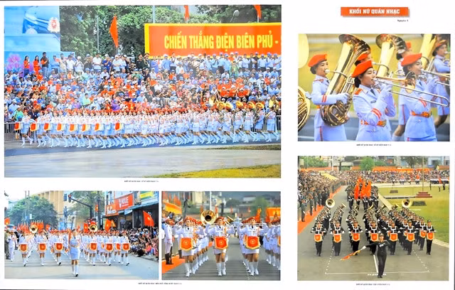 GLORIOUS VICTORY: The parade commemorating the 70th anniversary of Điện Biên Phủ Victory is featured in the photo book titled '70 Năm Chiến Thắng Điện Biên Phủ: Vang Mãi Bản Hùng Ca' (70 Years of Điện Biên Phủ Victory – The Eternal Epic) by photographer Nguyễn Á. Photo courtesy of the artist