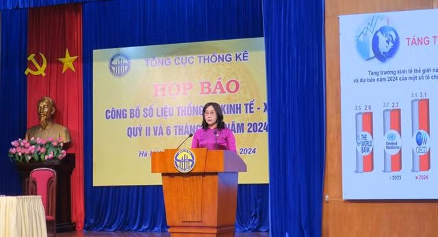 Nguyễn Thị Hương, director-general of the General Statistics Office (GSO). VNA/VNS Photo