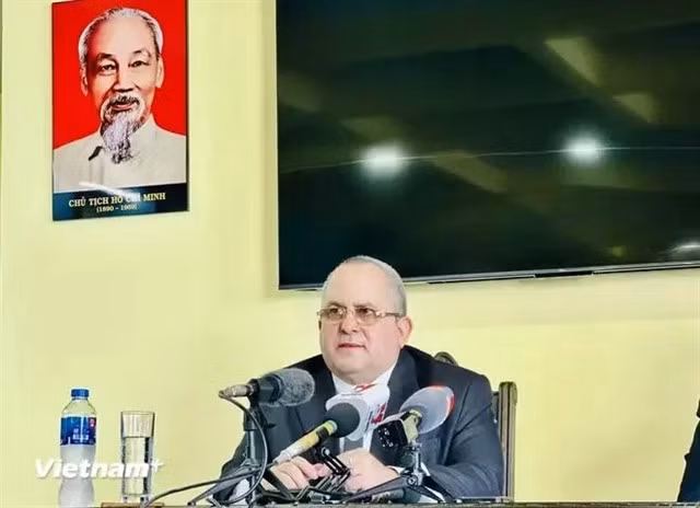 Jorge Luis Broche Lorenzo, member of the Secretariat of the Central Committee of the Communist Party of Cuba and head of its Economic – Productive Department. VNA/.VNS Photo