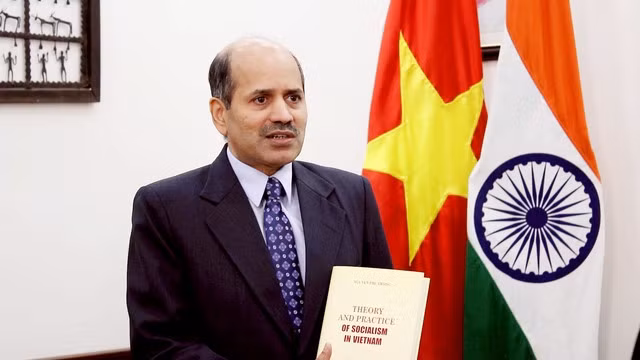 Indian Ambassador to Viet Nam Sandeep Arya - Photo: VGP