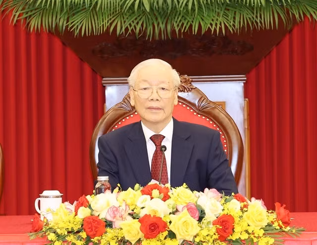 Party General Secretary Nguyễn Phú Trọng. — VNA/VNS Photo Trí Dũng