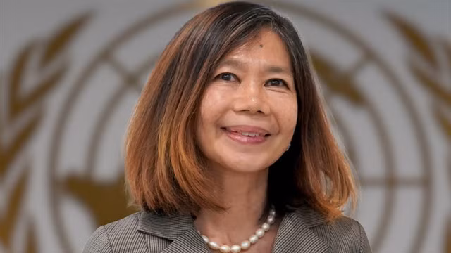 Pauline Tamesis, UN Resident Coordinator in Việt Nam. Photo courtesy of UN