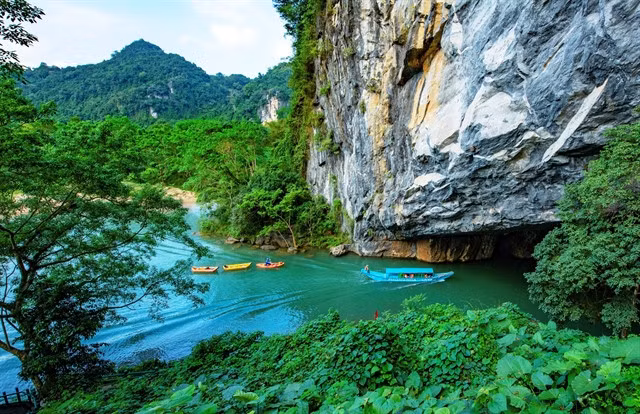 Phong Nha – Kẻ Bàng National Park in the central coastal province of Quảng Bình. — VNA/VNS Photo